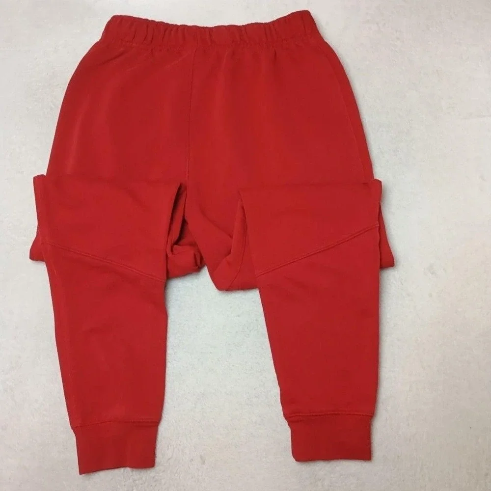 Nike Air Jordan Jogger Pants Mens S Red Tapered Slim Joggers Essentials DQ7332